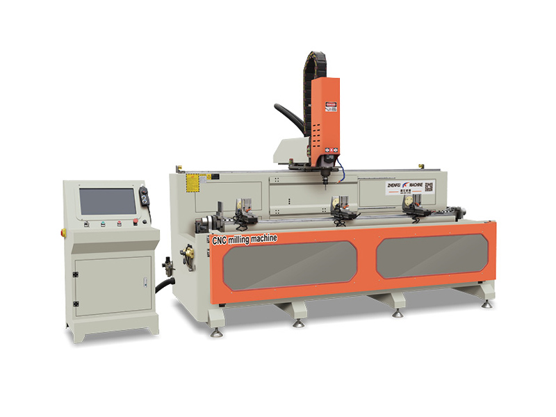 ZSSD-CNC-2400铝型材双轴数控钻铣床