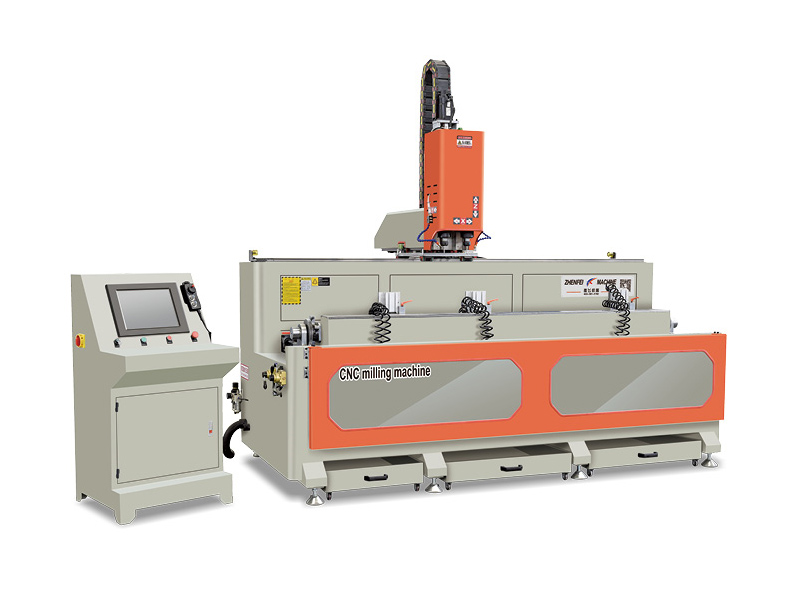 ZSSD-CNC-2400铝型材双轴数控钻铣床